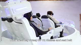 YHY-01.111 VR UFO 360 Degree Rotation 9D Simulator VR Cinema