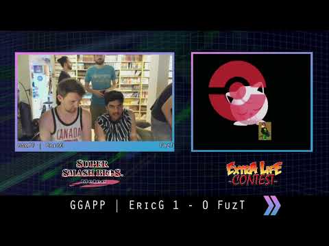 Extra Life Contest: SSBM #23 - GGAPP | EricG (Rondoudou) vs. FuzT (Falco) - Winners Quarters