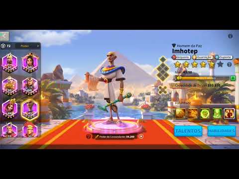 Tudo sobre comandantes épicos! Rise of Kingdoms