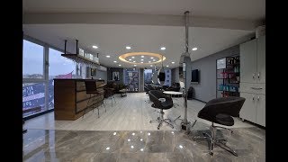 HK PARK mimari tasarım kuaför salonu projemiz - Ankara Alpeda Mimarlık