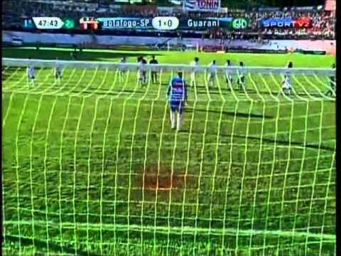 Gols: Botafogo-SP 2 X 1 Guarani - 19ª Rodada - Paulistão 2012 - 15/04/12