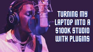 I TURNED MY LAPTOP INTO A $100K RECORDING STUDIO/PRO TOOLS TEMPLATE #recording