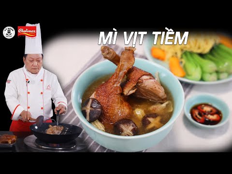 Cách nấu Mì Vịt Tiềm thơm ngon và bổ dưỡng - Dạy nấu ăn | Kỹ Năng Vào Bếp