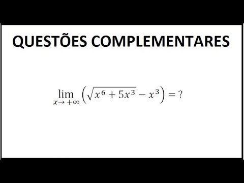 LIMITS - Limits at infinity