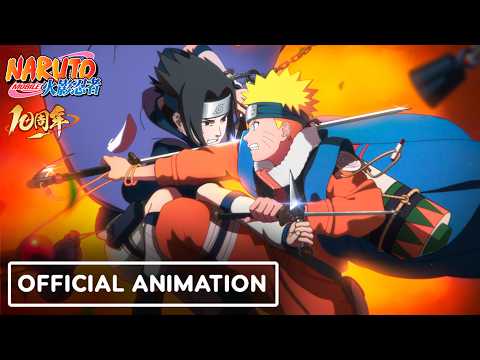 ROAD OF NARUTO & SASUKE | Naruto Mobile 10th Anniversary CGI Opening Intro