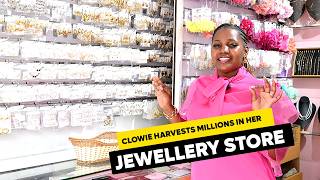 Clowie harvests millions in her jewelry store
