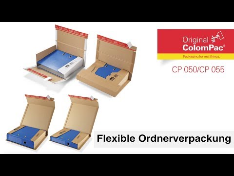 Artikelvideo 1 für ColomPac® Ordnerverpackungen 37,7 x 29,5 x 8,5 cm, 20 St., Artikelnummer 896589
