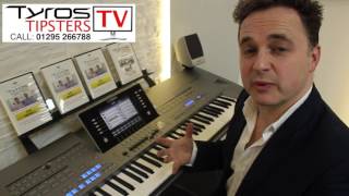 How to do a quick recording on Yamaha Tyros 5 – David explains.