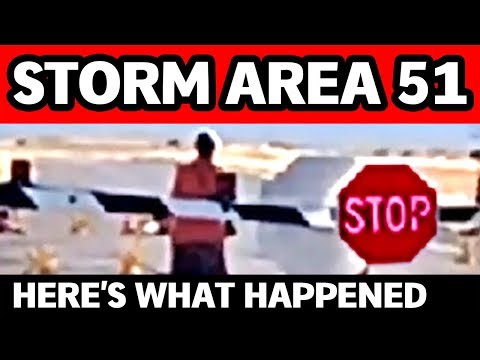 AREA 51 RAID: Someone ACTUALLY Stormed Area 51! Documenting The September 20th Storm In Nevada!