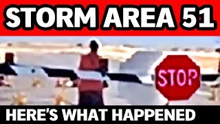 Someone ACTUALLY Stormed Area 51! Documenting The ...