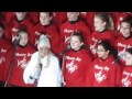 Kristin Chenoweth sings "Silver Bells" in front of Lord & Taylor, NYC. Brief clip.