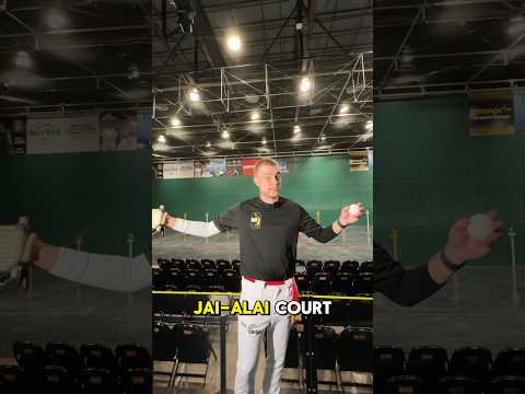 JAI-ALAI COURT EXPLAINED‼️ #jaialai #battlecourt #sports #miami #howto