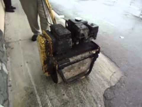 GovDeals: Bomag BW55E Single drum vibratory roller