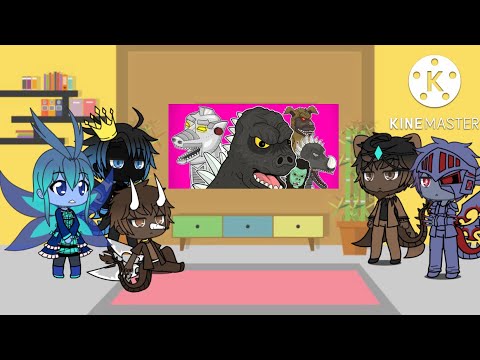Kaijus react to Godzilla vs mechagodzilla the musical