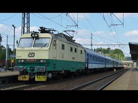 Krémová ČD 150.209 v Chocni