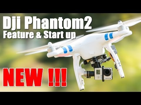 comment demarrer le dji phantom