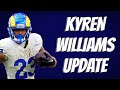 KYREN WILLIAMS INJURY UPDATE | LOS ANGELES RAMS | NFL INJURIES | FANTASY FOOTBALL 2024