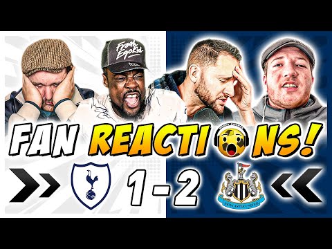 Spurs Fans MELTDOWN 🤬 Reactions to Tottenham 1-2 Newcastle | Premier League Fan Reactions