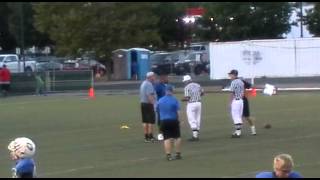 preview picture of video 'GRESHAM / GLADSTONE FOOTBALL GAME JV Blue and  the dirty players THE ONES IN BLACK JERSEYS  013.MP4'