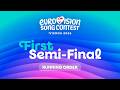 Eurovision2026 First Semi Final Running Order REVEAL Vienna 2026