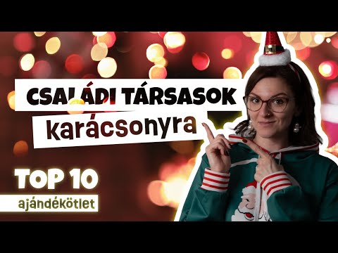 TOP 10 CSALÁDI TÁRSASJÁTÉK KARÁCSONYRA - Gémklub