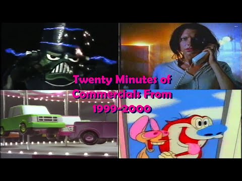 Twenty Minutes of Commercials From 1999-2000