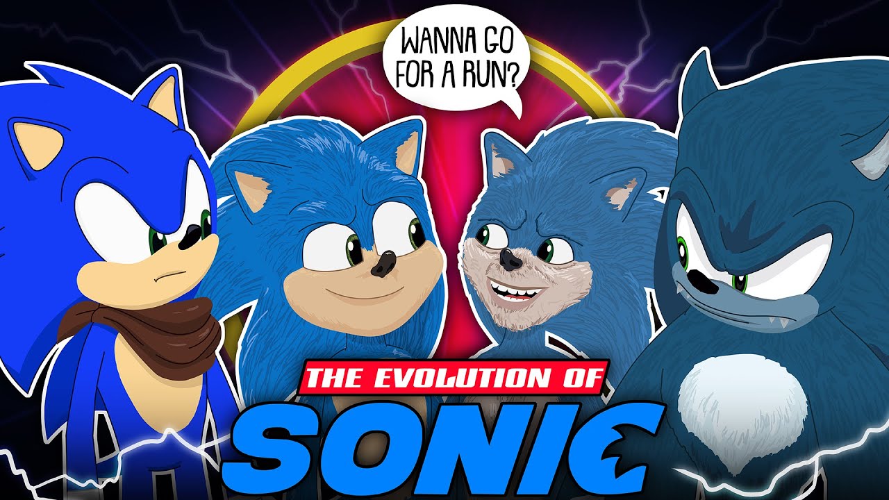 The Evolution of Sonic the Hedgehog (ANIMATED)