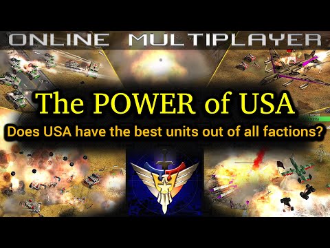 Who can stop the POWER of USA? | C&C Generals Zero Hour