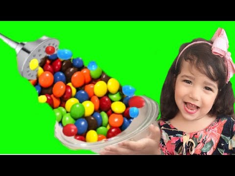 CHUVEIRO MÁGICO DE M&M's ♥  - Kids Pretend Play Magic Shower