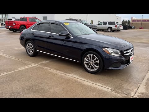 2016 Mercedes-Benz C-Class Quad Cities, Peoria, Burlington, Iowa, Moline, Galesburg, IL P8527A