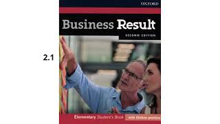 Business Result elementary 2nd edition 2.1