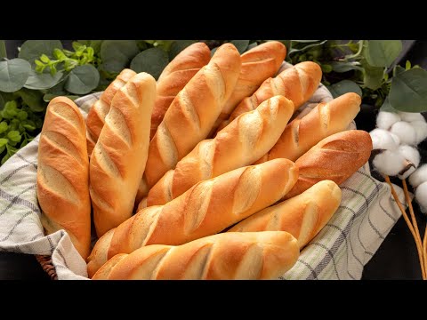 Làm Bánh Mì không cần lò quá là dễ, từ nay không cần đi mua nữa | Baguette No Oven Recipe