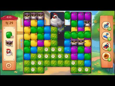 Farmscapes Level 830 - NO BOOSTERS 🌻🚜🐔 | SKILLGAMING ✔️