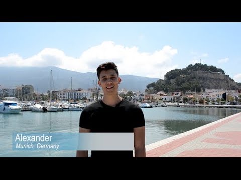 Spanish course in Denia, Spain - Experience of Alexander