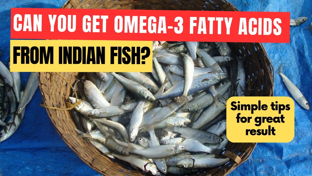 Can you get omega-3 fatty acids from Indian fish?  Simple tips for a great result || Hindi