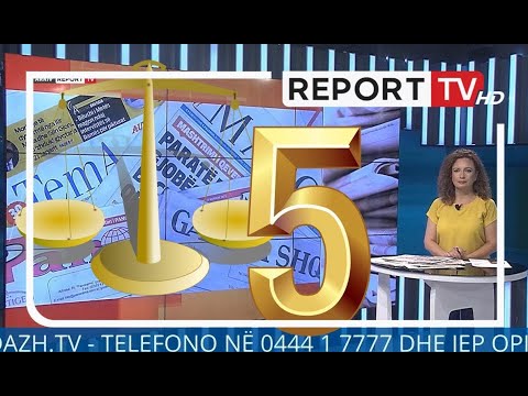 Shtypi i ditës dhe ju me Elda Lamja/ Sot, 5 vite nga Reforma në Drejtësi, mendoni se janë realizuar