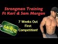 Strongman Training At Motiv8 | Mike Burnell | Ft Karl & Sam Morgan