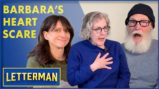 Barbara Gaines Cheats Death | David Letterman