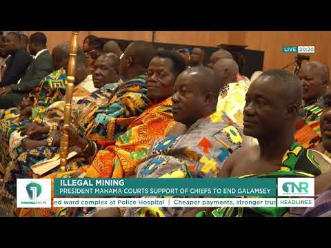Mahama Condemns Attacks on NAIMOS During Anti-Galamsey Operations