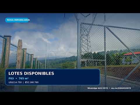 🏡🌿LOTES DE 756 MTS EN 52 MILLONES BIRRI HEREDIA RESIDENCIAL PRIVADO TRAMONTA 64320978🏡🌿