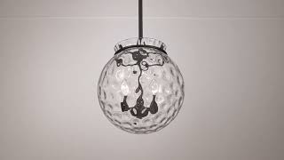1_Watch A Video About the Possini Euro Kodi Bronze Hammered Glass 3 Light Pendant Light
