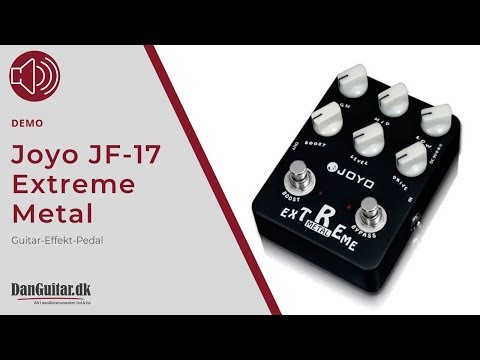 Joyo JF-17 Extreme Metal Guitar-Effekt-Pedal fra DanGuitar.dk