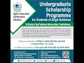 undergraduate scholarship Program for Students