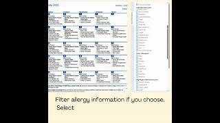 How To Print Menus From Nutrislice