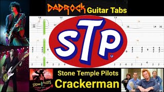 Crackerman - Stone Temple Pilots - Guitar + Bass TABS Lesson
