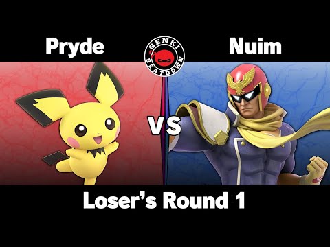 Genki Beatdown #8 - Pryde (Pichu) Vs Nuim (Captain Falcon) - Loser Round 1
