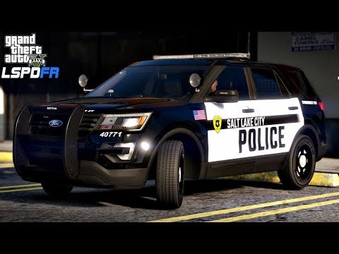 GTA 5 Mods LSPDFR #92 - Salt Lake City Police Department (LSPDFR 0.4.4)