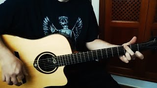 The Melvins - Revolve (Acoustic guitar cover)
