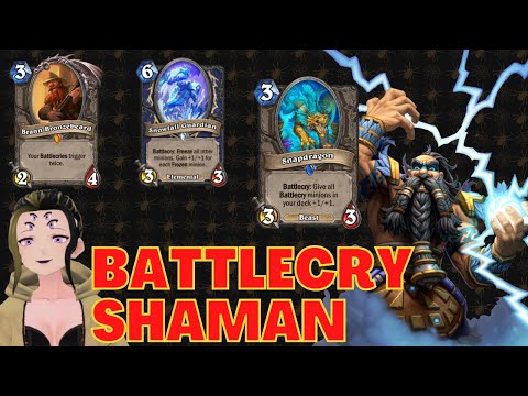 Battlecry Shaman's Massive New Support! | Shaman Deck | Hearthstone Throne of Tides