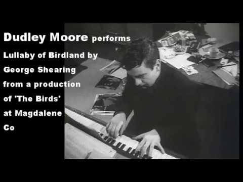 Dudley Moore and his trio plays Lullaby of Birdland by George Shearing, Magdalen College, Oxford
